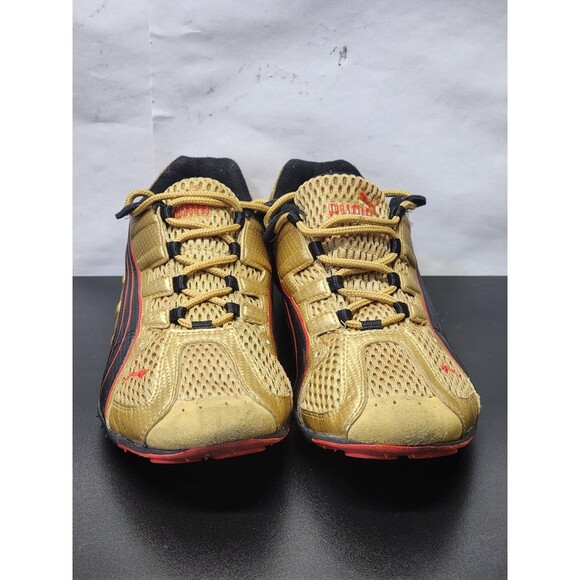 Puma baskets 181039 Rue De La Chaussure Taper sp Dore. Red Black Gold. Men US 7 - Picture 2 of 15